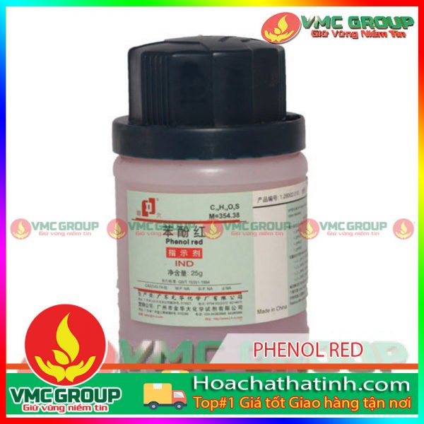 PHENOL RED - PHENOL ĐỎ– C19H14O5S HCVMHT
